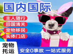 烟台蓬莱航空空运国际宠物托运 【国